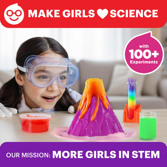 Doctor Jupiter Girls' Super Science Kit heart soap craft for imaginative STEM activity.