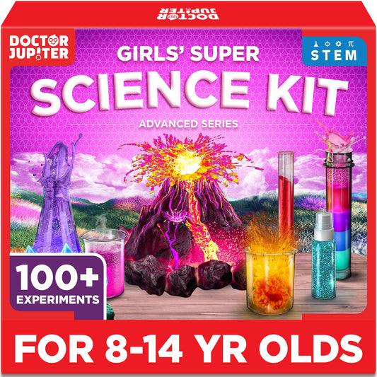 Doctor Jupiter Girls' Super Science Kit unicorn soap experiment for creative, hands-on learning.