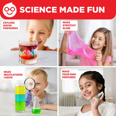 Doctor Jupiter kid performing an experiment illustrating approachable science in action