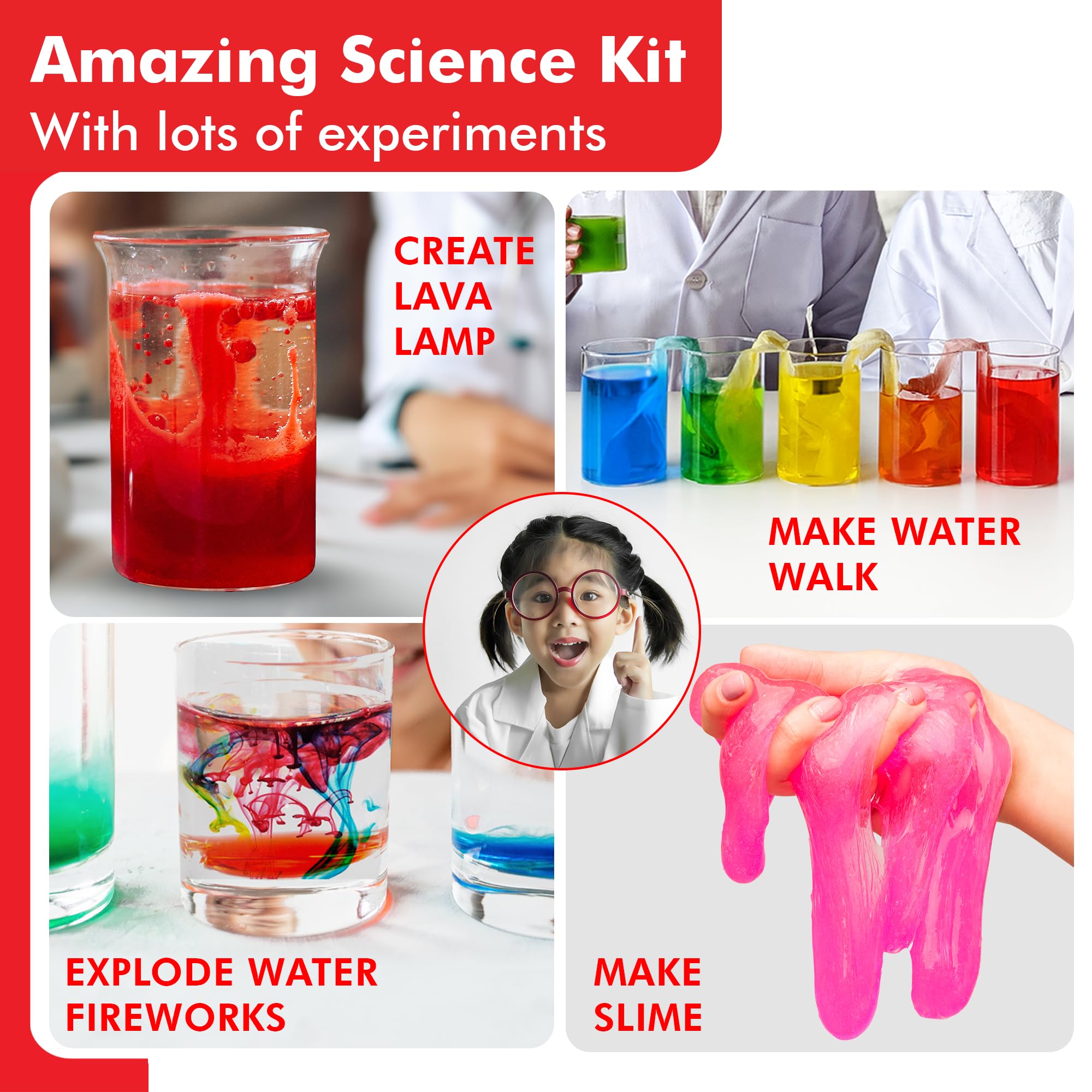 Doctor Jupiter Little Genius Kit instruction manual guiding safe, creative experiments.