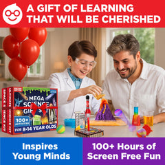 Doctor Jupiter Mega Science Gift Set safety-first tools ensure mess-free learning.