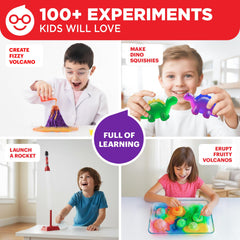 Doctor Jupiter My First Amazing Science Kit features 100+ experiments for diverse activities.