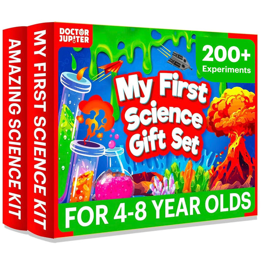 Doctor Jupiter My First Science Gift Set cover—engaging STEM gift for ages 4 to 8.
