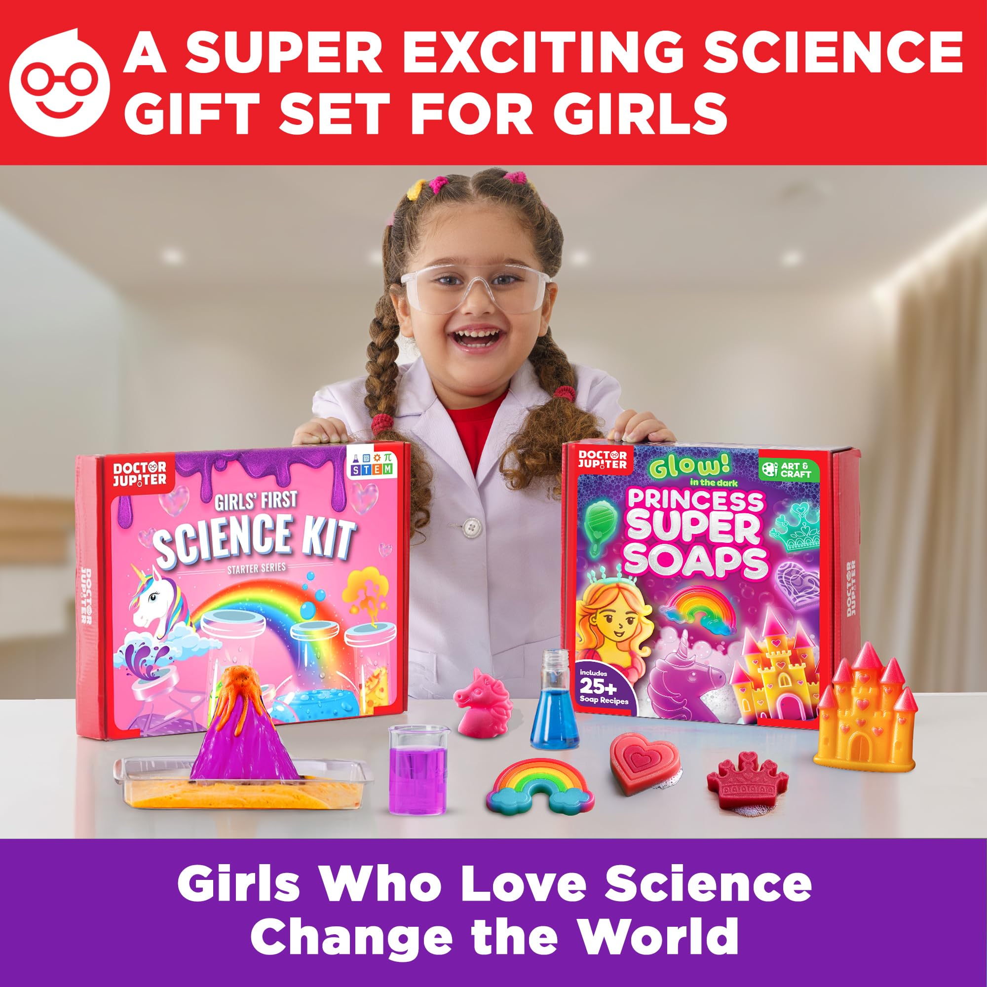 Doctor Jupiter Princess Super Soaps glowing recipes spark imaginative soap crafts.