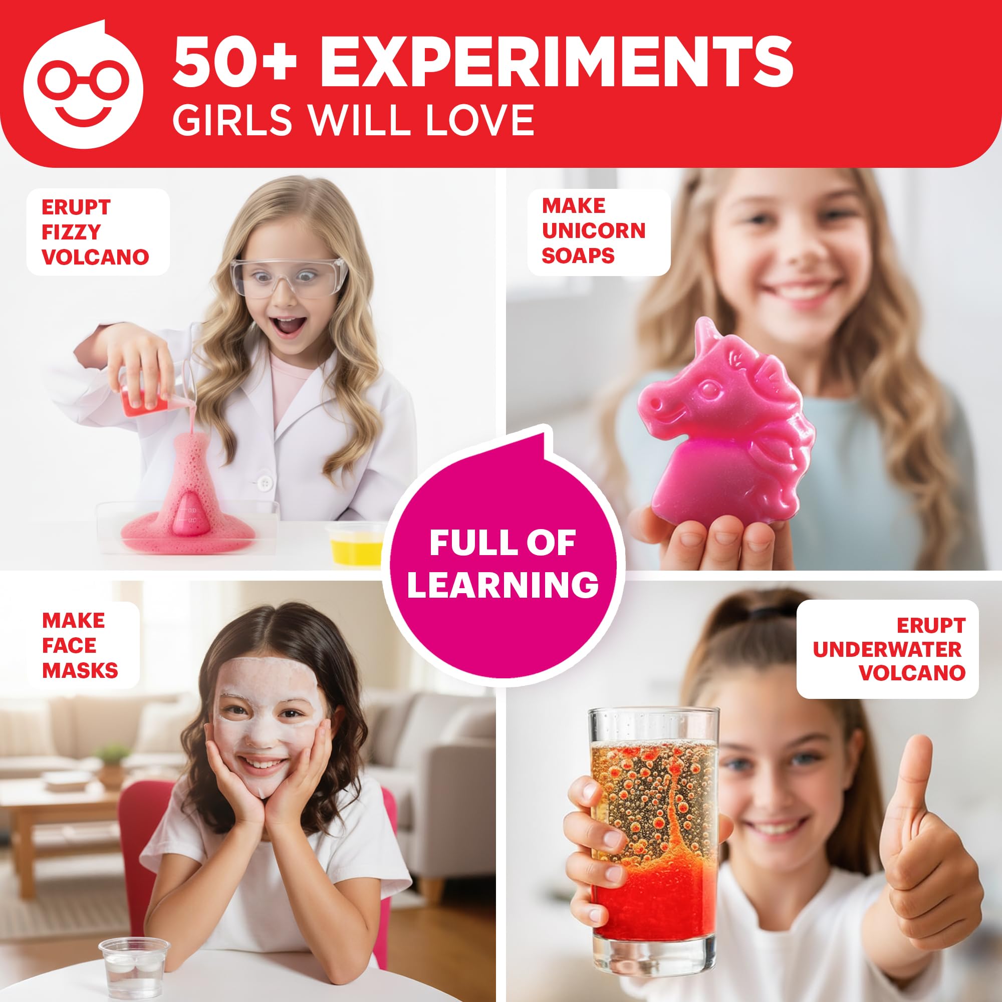 Doctor Jupiter rainbow crystals experiment brings vibrant textures and sparkle to at-home science