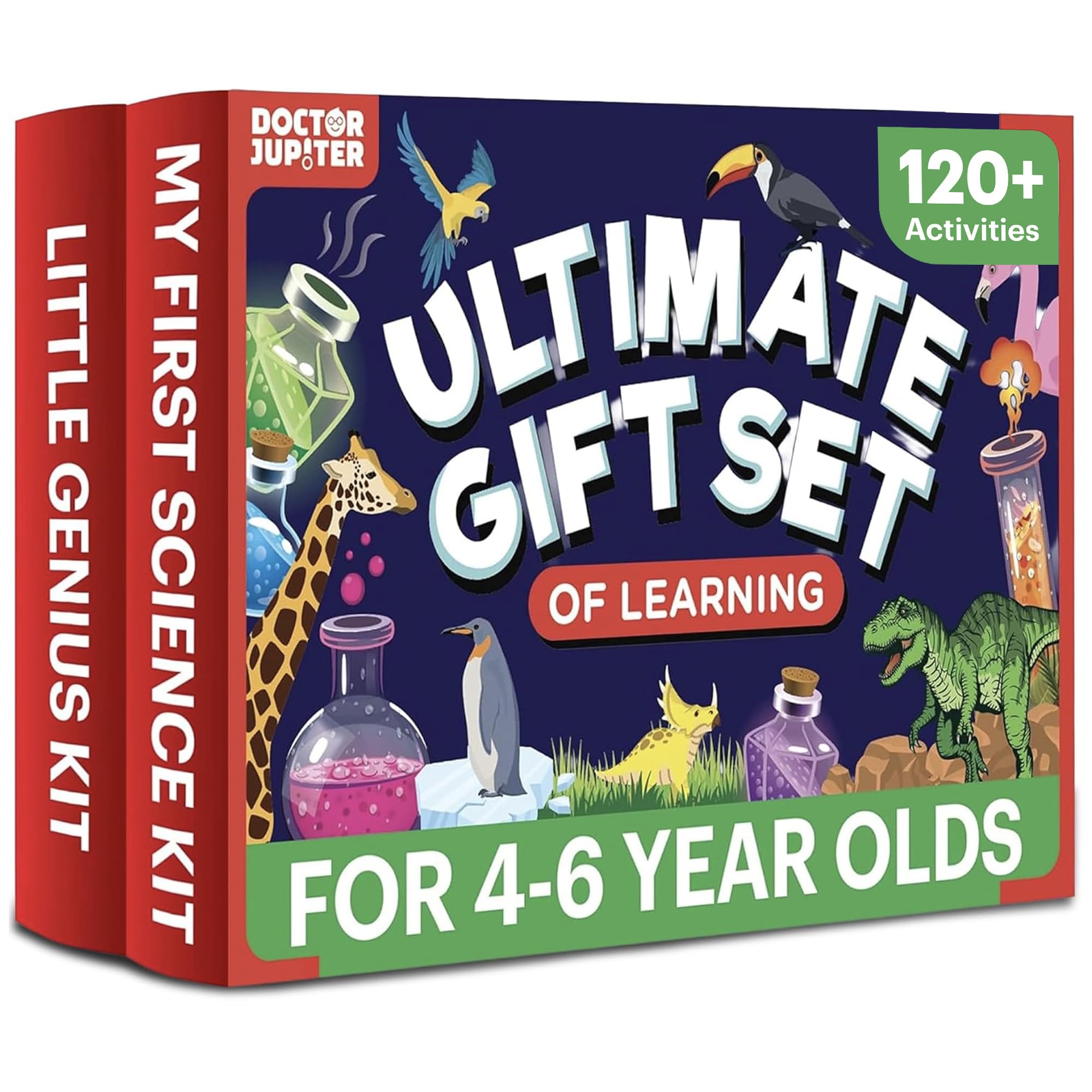 Doctor Jupiter Ultimate Gift Set Learning box showcases engaging STEM activities for kids ages 4-6