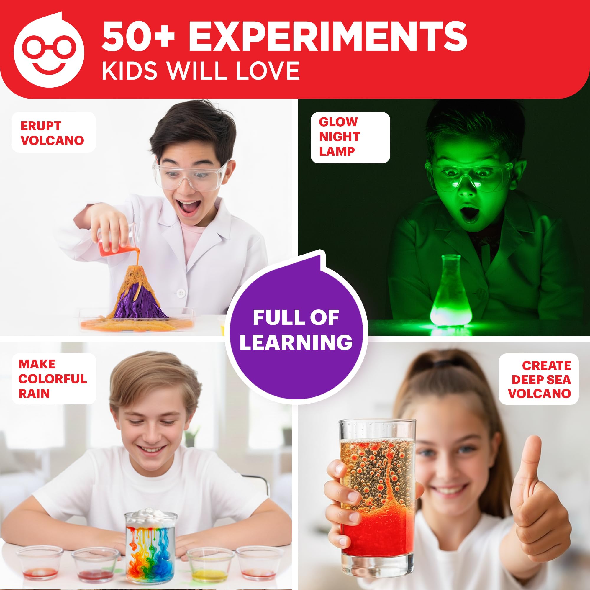 Doctor Jupiter Ultimate Science Kit 50+ experiments for curious minds