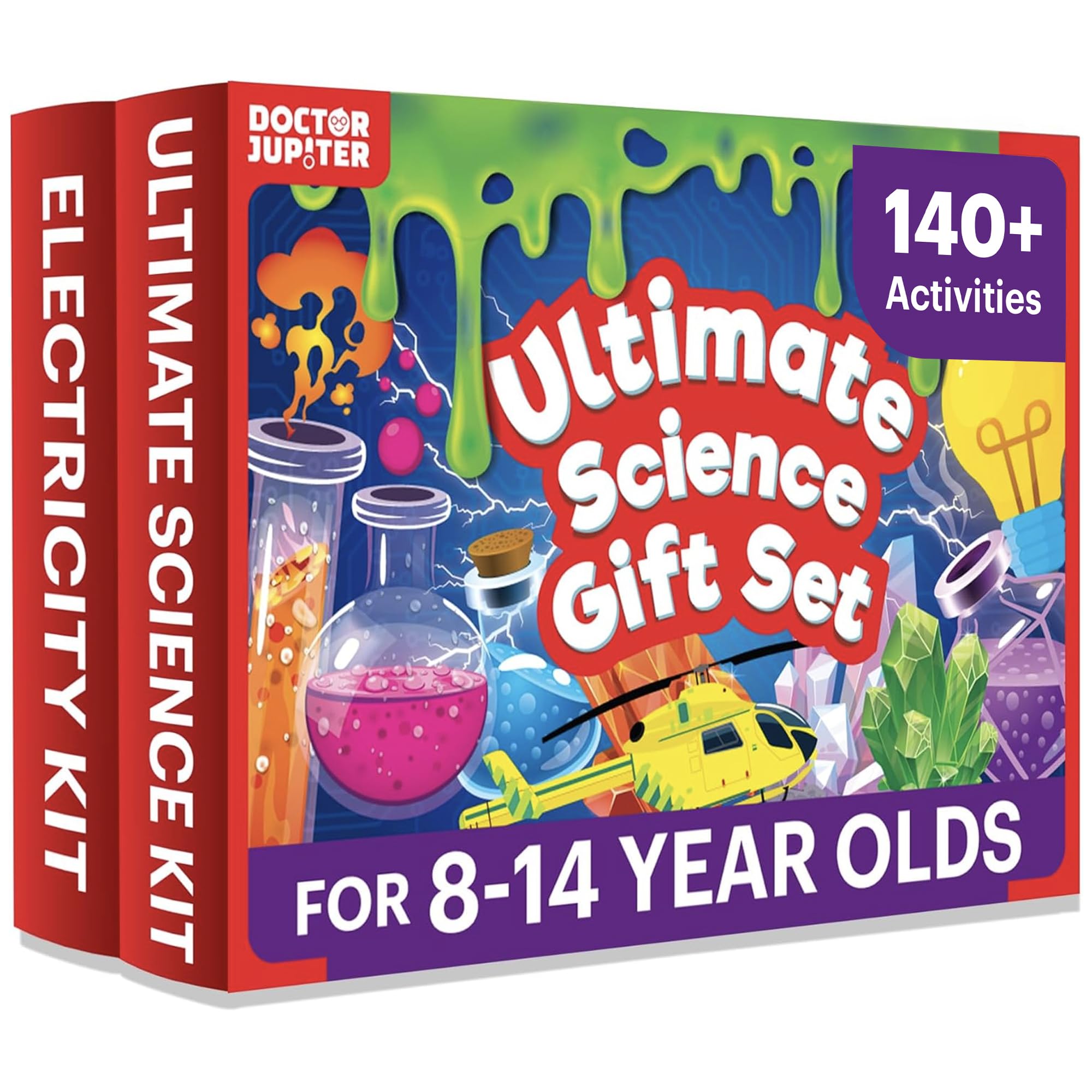 Doctor Jupiter Ultimate Science Kit bundle shows two kits for hands-on STEM learning and exploration.