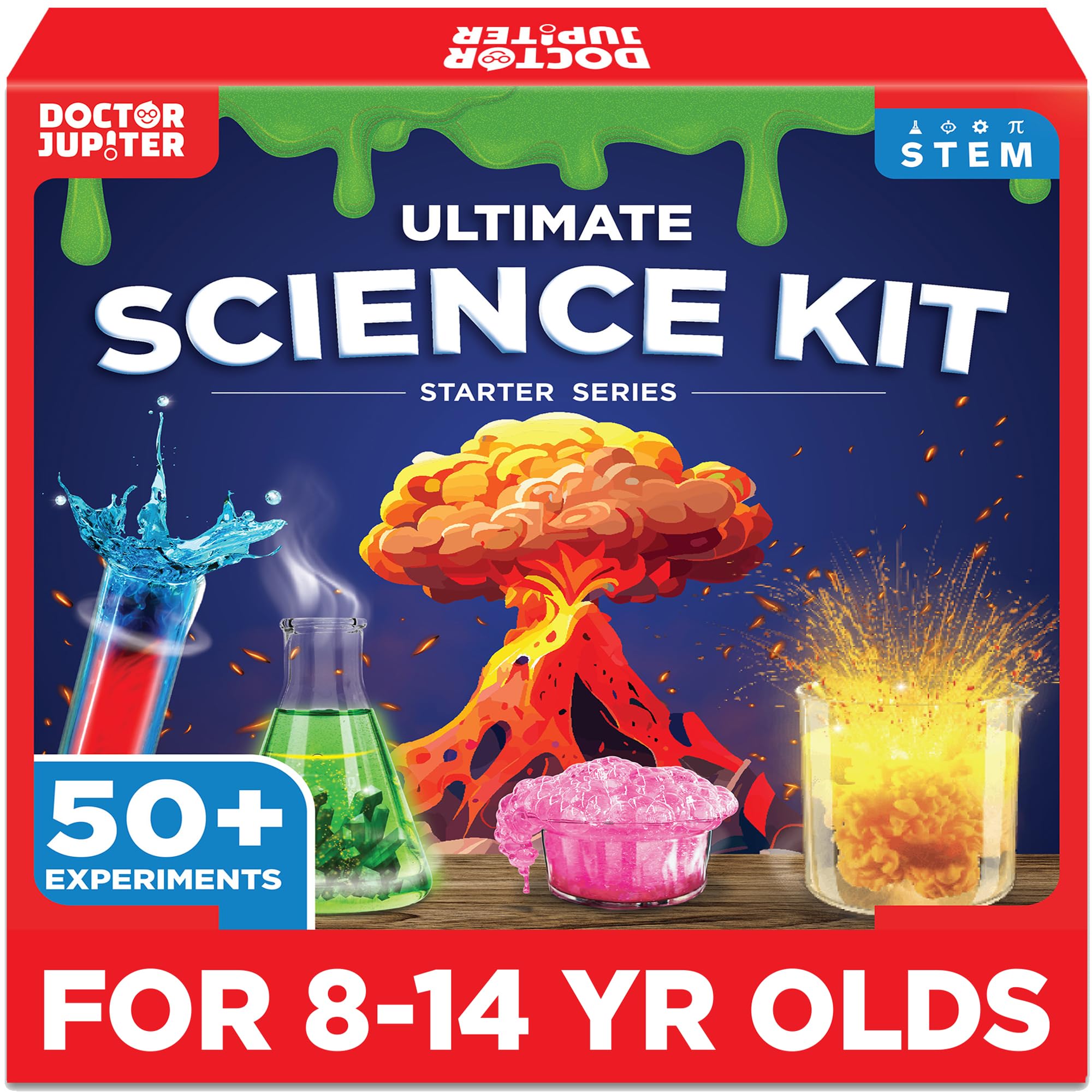 Doctor Jupiter Ultimate Science Kit color changing volcano for hands-on learning