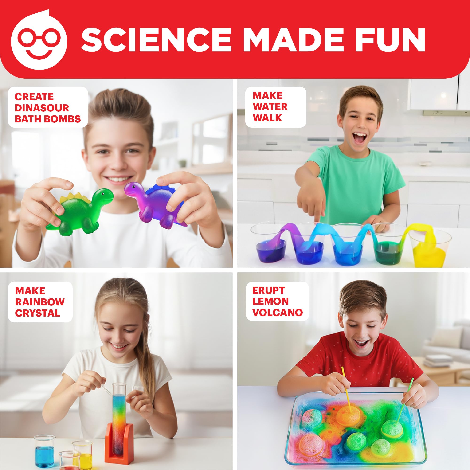 Doctor Jupiter Ultimate Science Kit illustrated manuals simplify activities