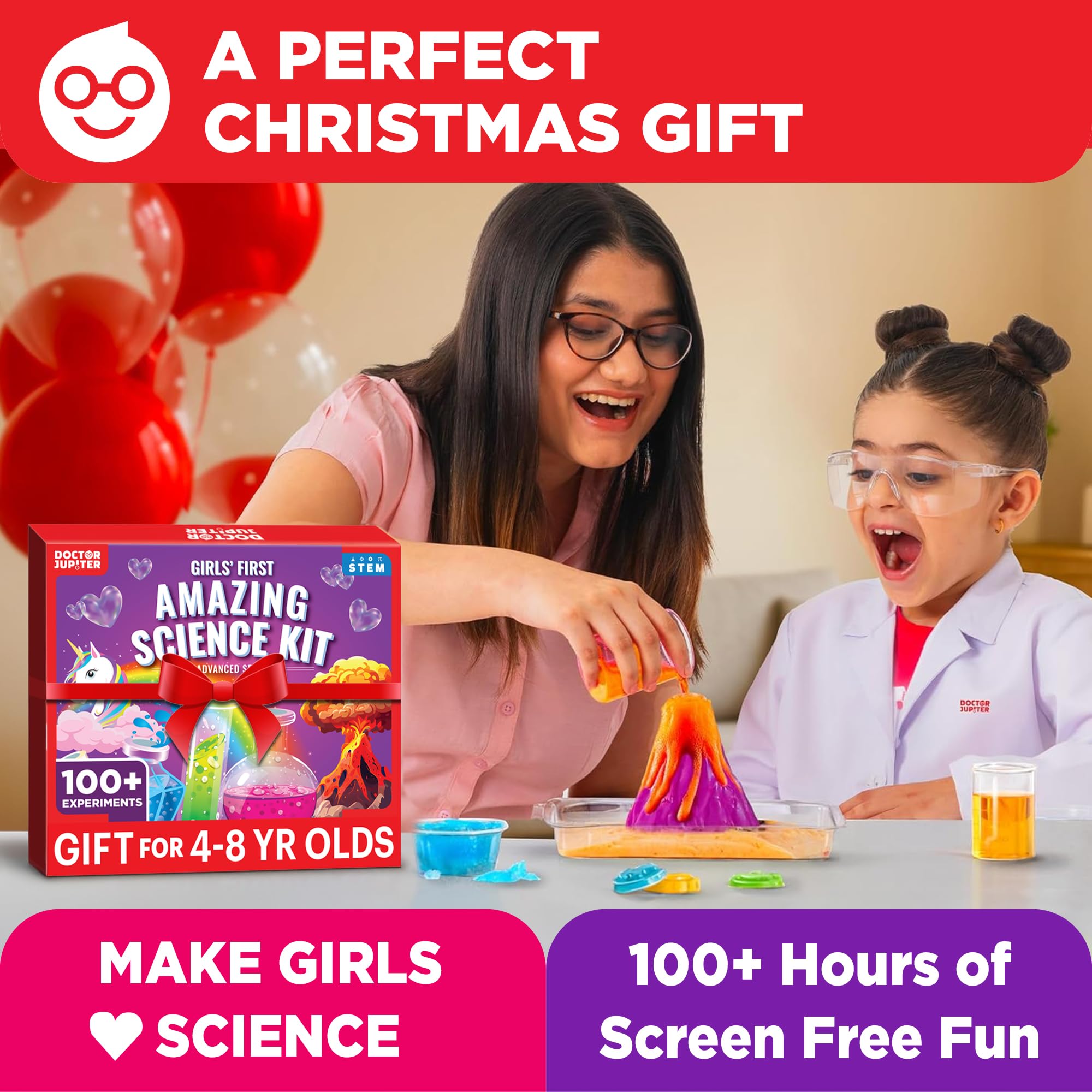 Doctor Jupiter unplugged STEM play promotes screen-free discoveries.