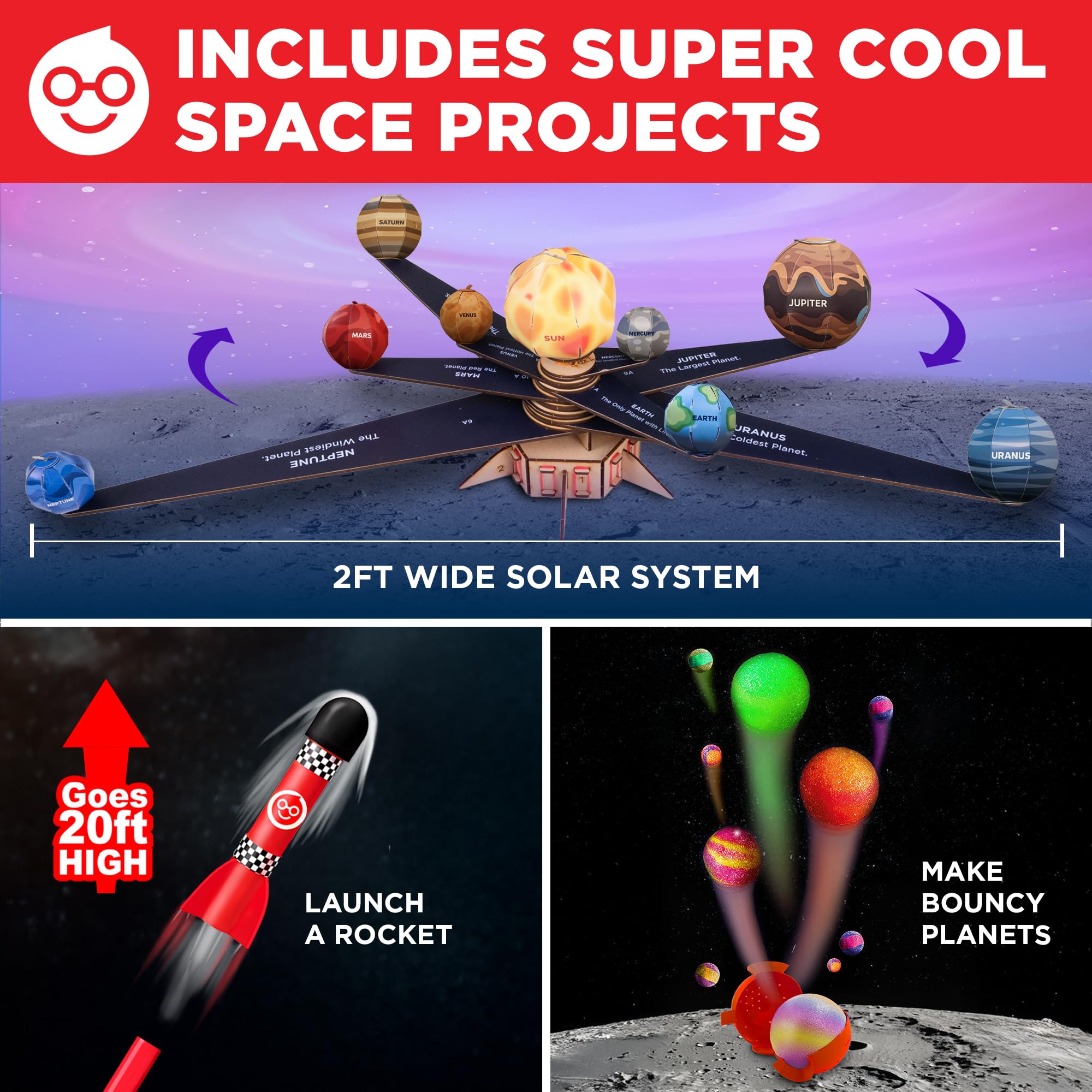 Doctor Jupiter Water Fireworks shows exciting experiments with safe, colorful reactions.