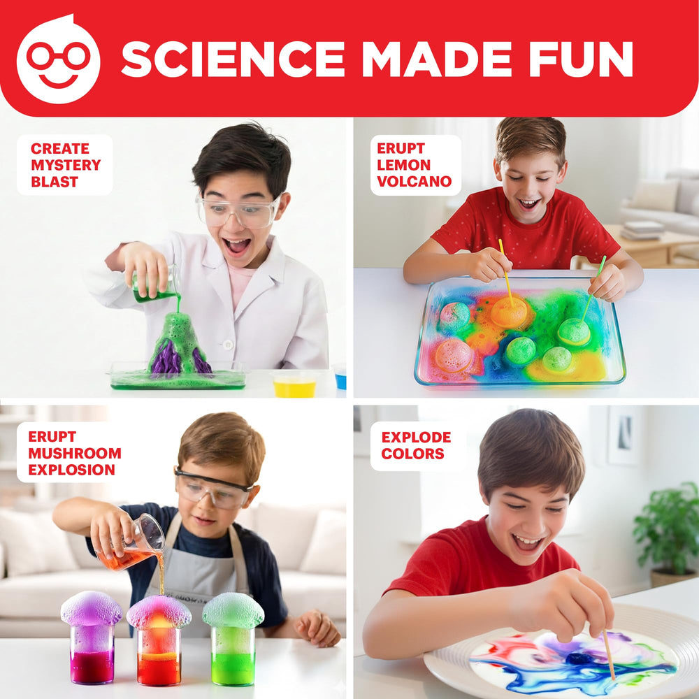 Water Fireworks experiment by Doctor Jupiter delivers colorful, safe science demonstrations