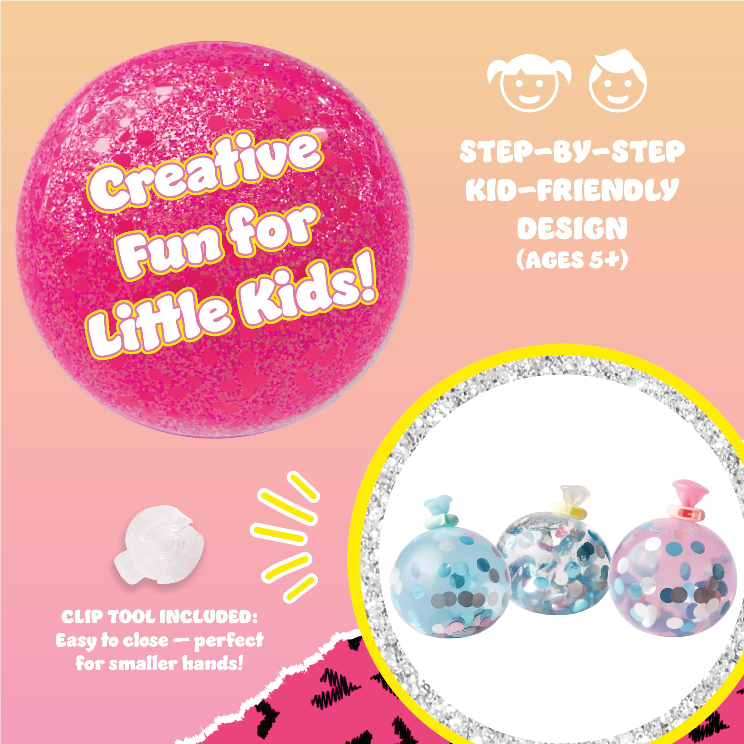 Refill packs keep Doctor Squish Mini Squishy Maker creativity ongoing.