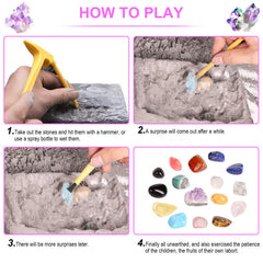 DoDoMagxanadu showcasing 16 real gemstones to collect