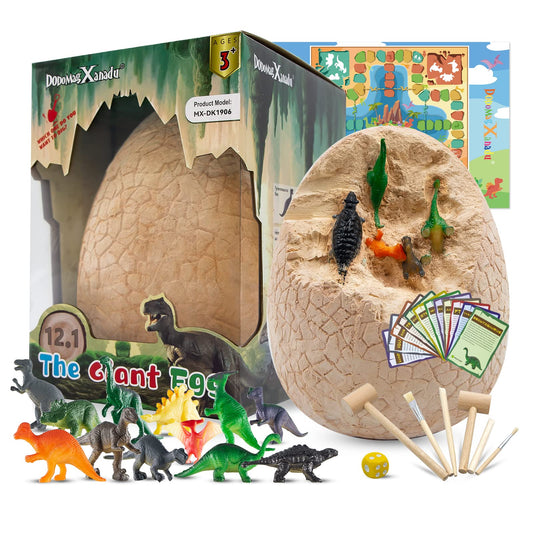 DoDoMagxanadu giant dino egg ready for excavation and discovery.