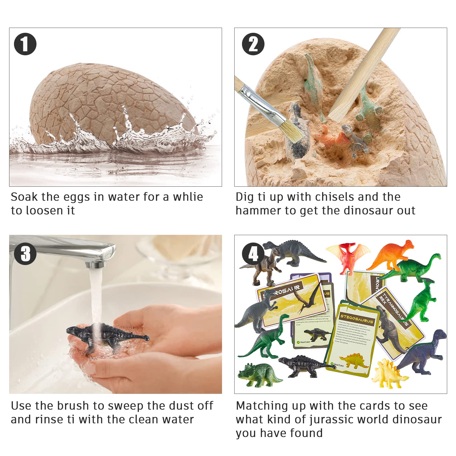 DoDoMagxanadu egg interior reveals 12 mini dinosaurs for uncovering fun.