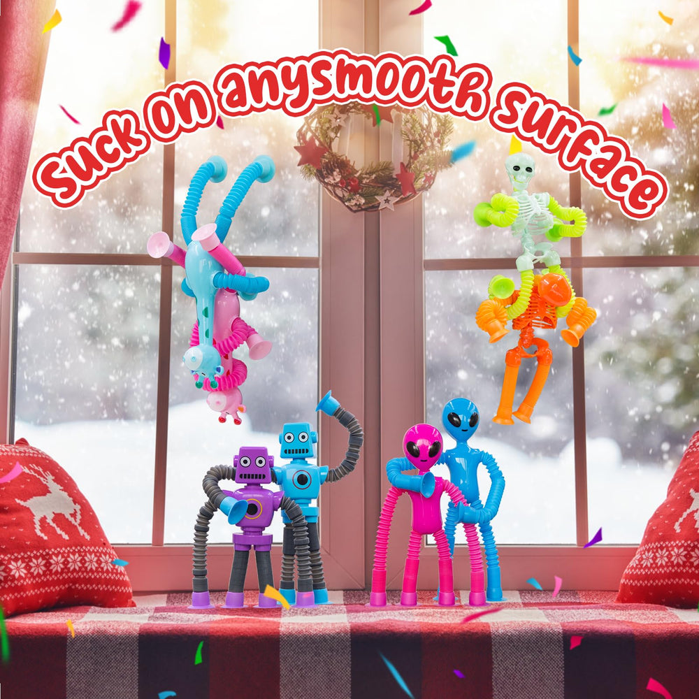 DoDoMagxanadu giraffe pop tube offers colorful, flexible play for kids
