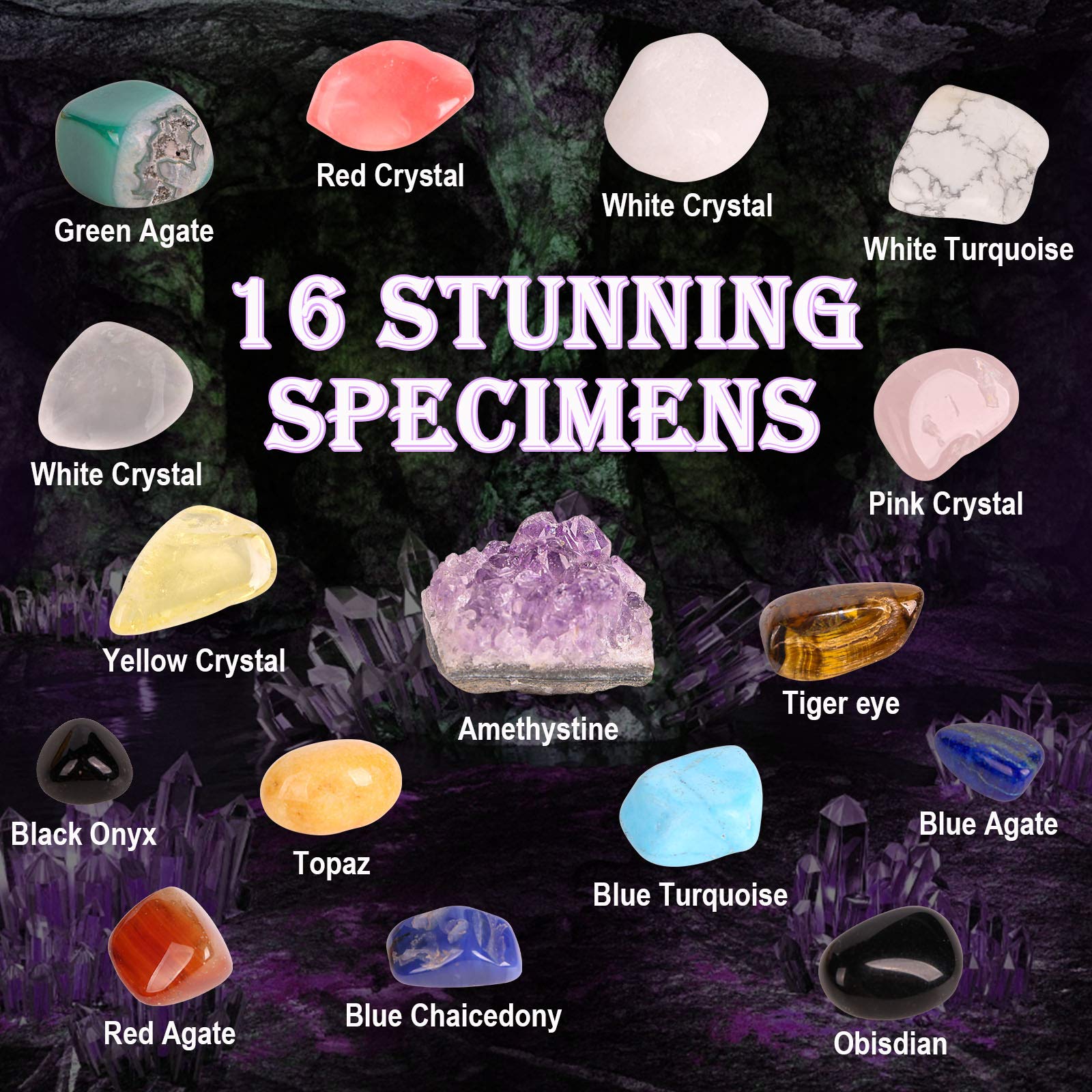 DoDoMagxanadu magnifying glass for close-up gemstone inspection