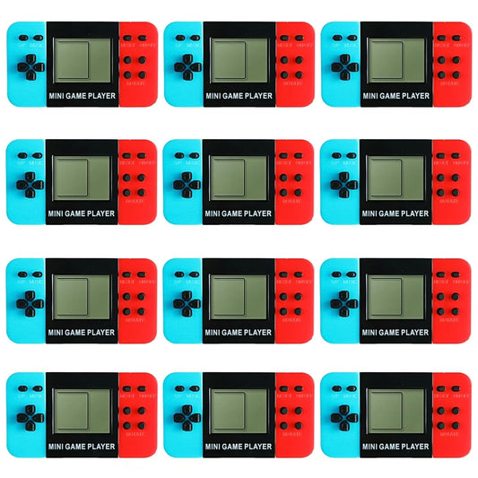 DOEA video game keychain close-up with arcade-controller design, durable for kids' use.