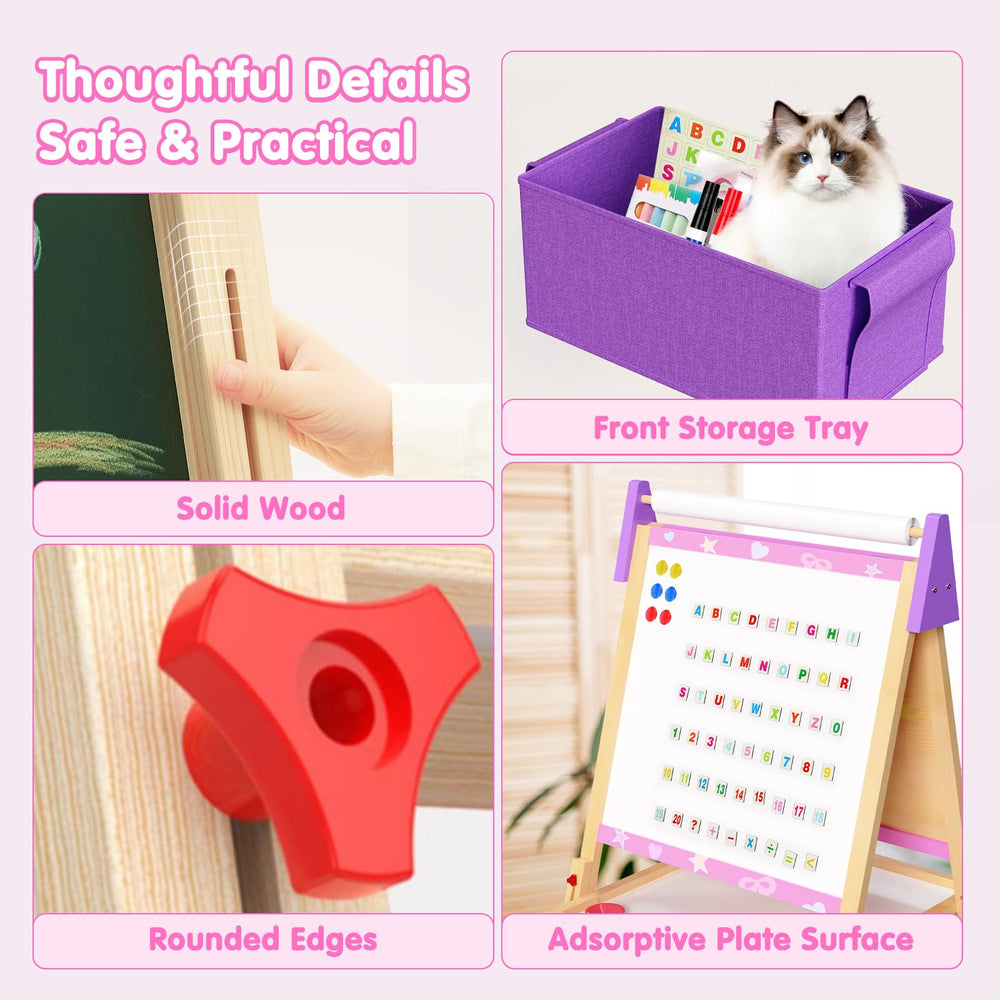 Doerpuz Kids Art Easel Set a thoughtful birthday gift idea.