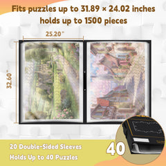 Doerpuz dust-free storage design protects puzzles during storage