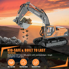 Dogern RC Excavator Toy remote control for smooth play
