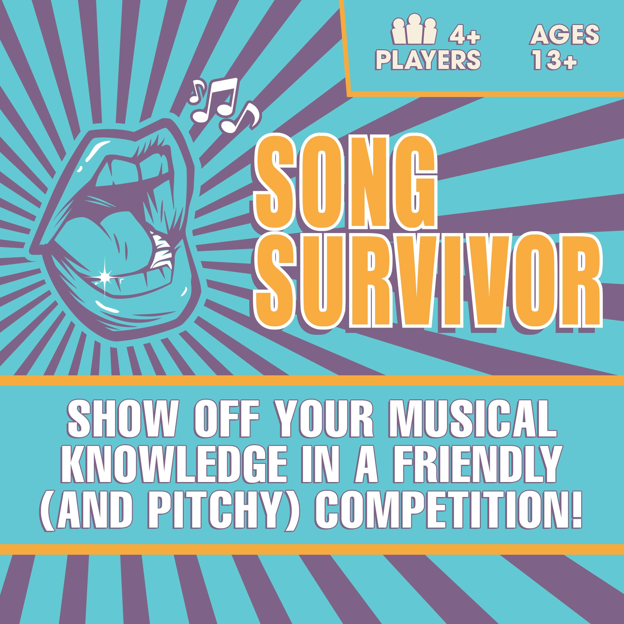 Doin' The Most Song Survivor cards fanned out for a round of singing.