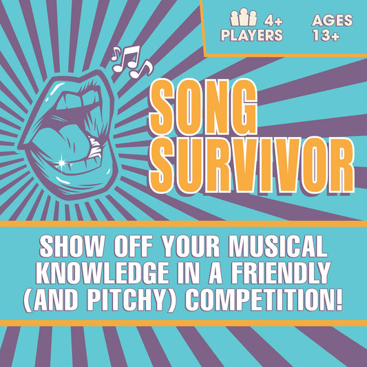 Doin' The Most Song Survivor cards fanned out for a round of singing.