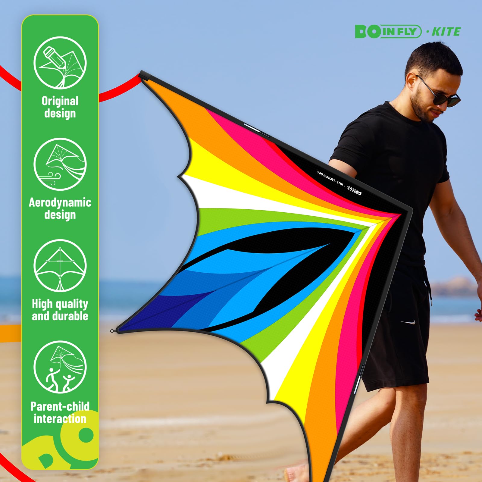 Doinfly delta kite assembly guide for quick setup and family fun.