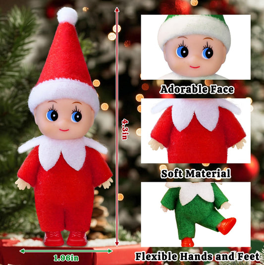 Dokeawo elf with bendable legs ready to sit, stand, or pose.