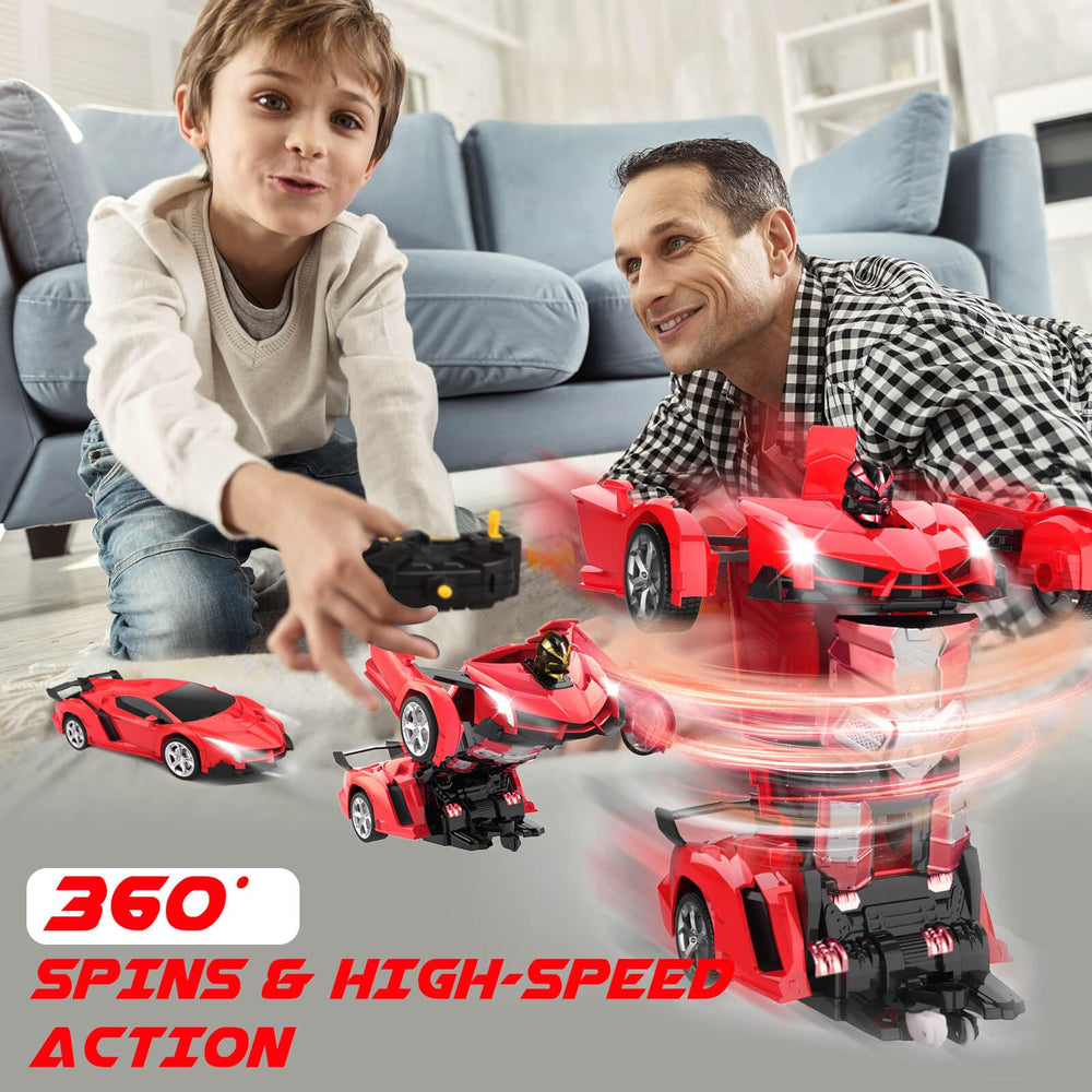 Dolanus 360-degree spins with omnidirectional wheels for thrilling stunts.
