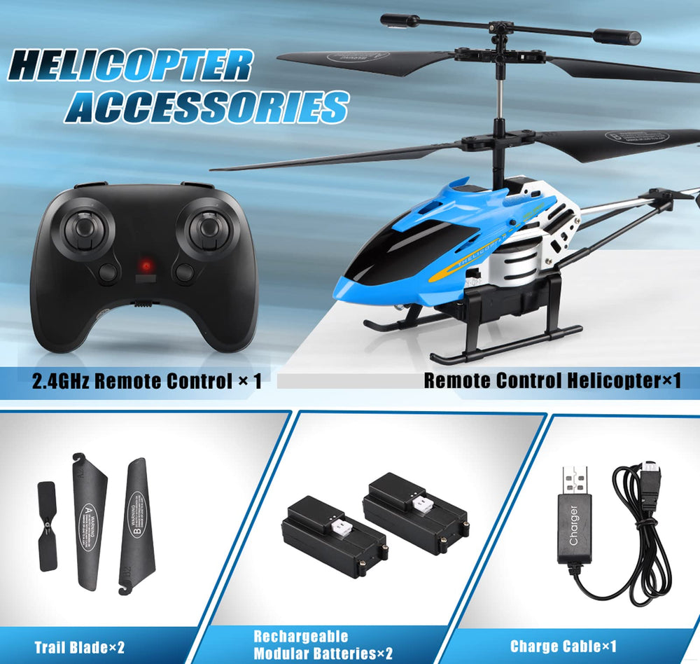 Dolanus RC helicopter 2.4GHz remote ensures stable signal.