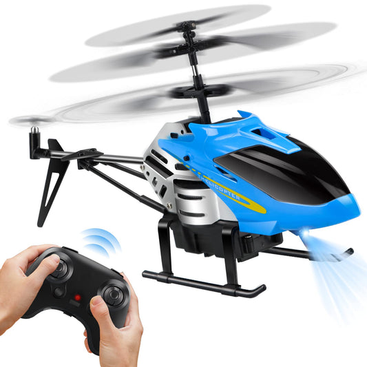 Dolanus RC helicopter with one-key takeoff for easy beginner flights.