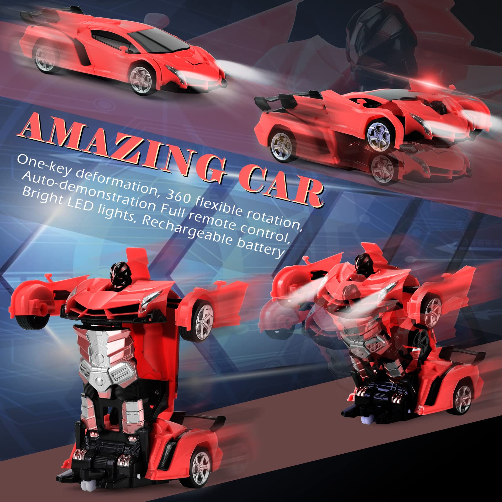 Dolanus remote-control car 360-degree drift showcases dynamic spins and exciting stunts.