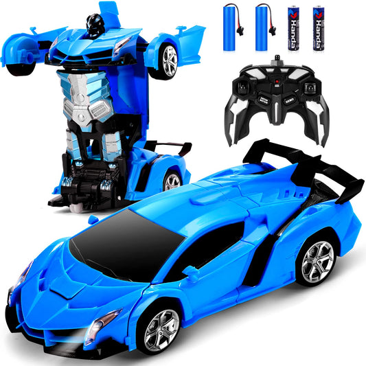 Dolanus remote control car in transform-robot mode for exciting play sessions.