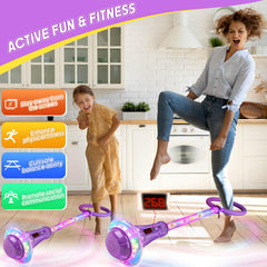 Dolanus skip toy thick ankle padding prevents slips and irritation.
