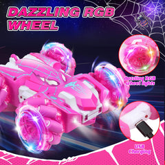 Dolanus Spider Car RGB wheel lights brighten playtime
