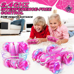 Dolanus Spider Car stand-and-spin display during tricks