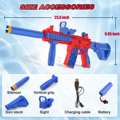 Dolanus Spider Water Blaster used by kids at the beach.