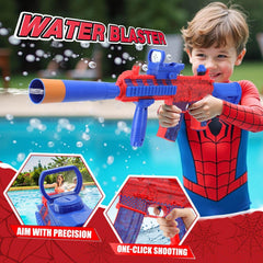 Dolanus Spider Water Blaster shoots long-range water up to 32 feet.