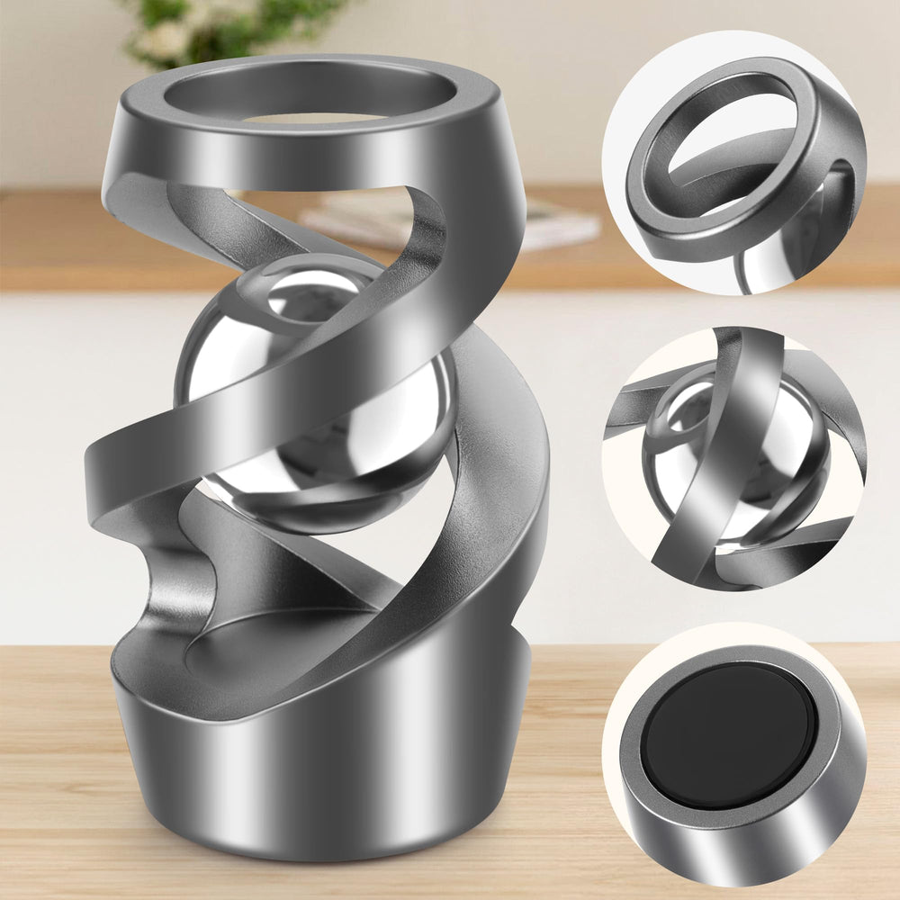 Dolasev kinetic desk toy on an office desk for daily use