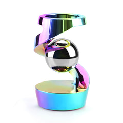 DOLASEV rainbow kinetic desk toy in rotation for focus and calm