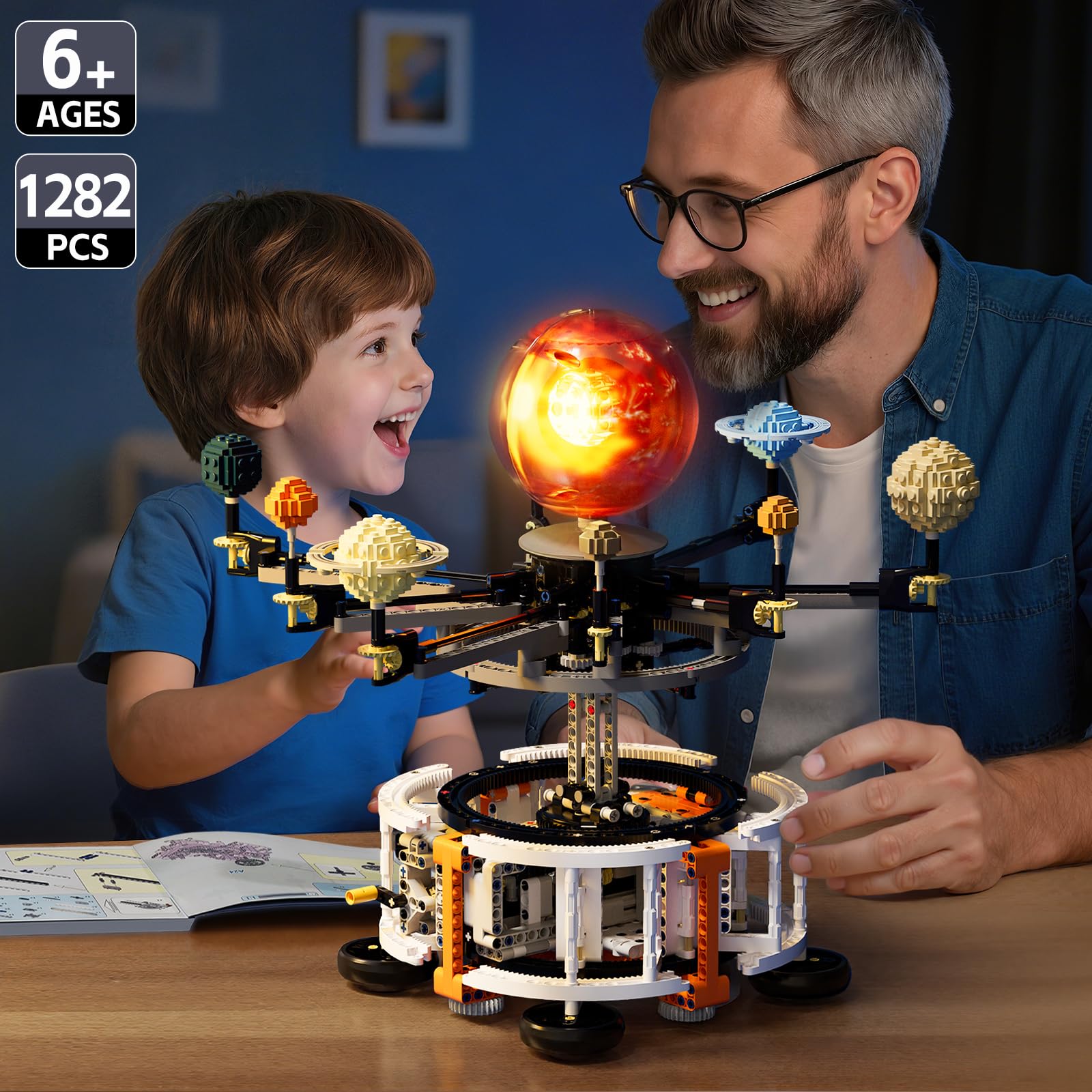 DOLIVE 1282-piece STEM kit inspires curiosity and hands-on exploration at home.