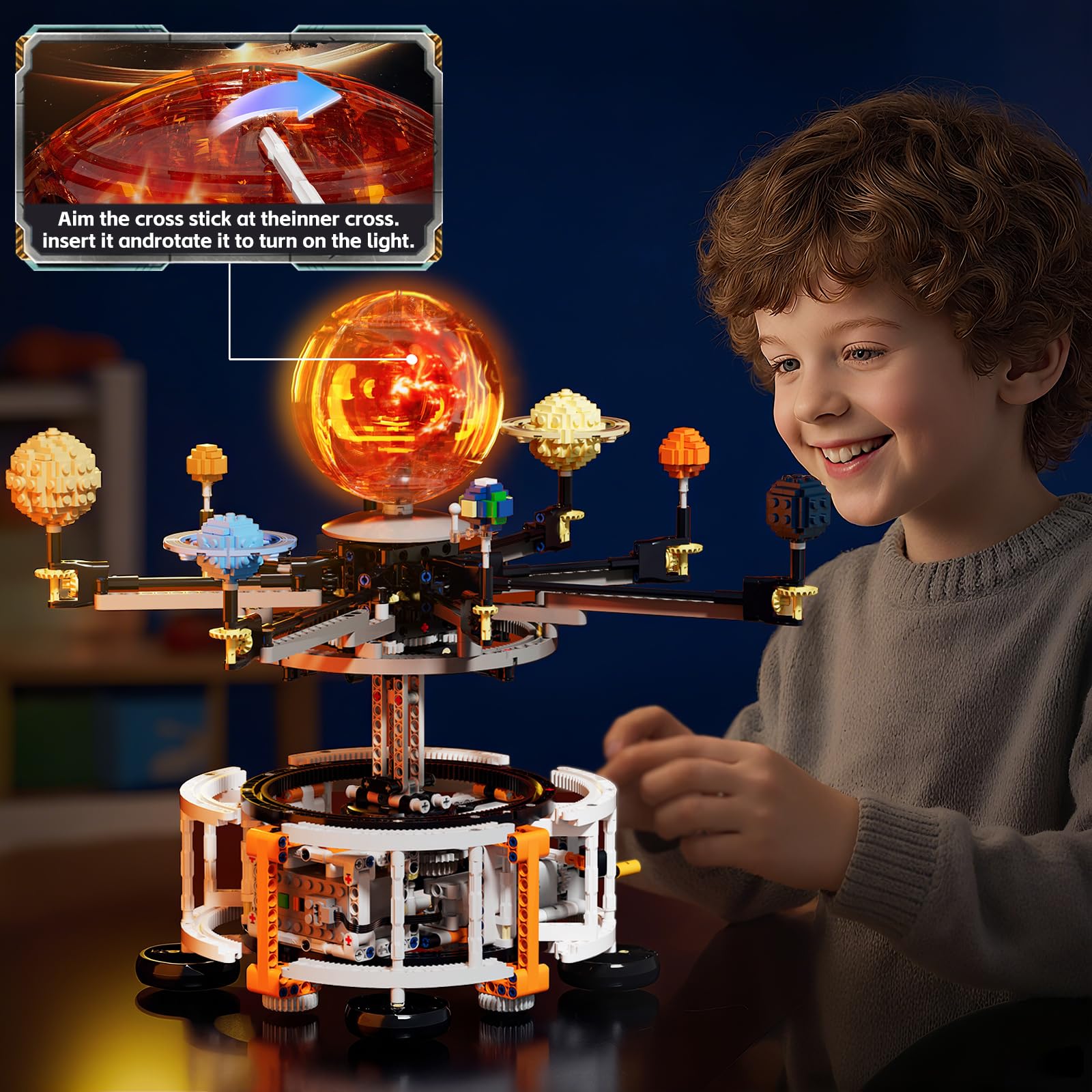 DOLIVE Easy assembly with clear step-by-step instructions for kids.