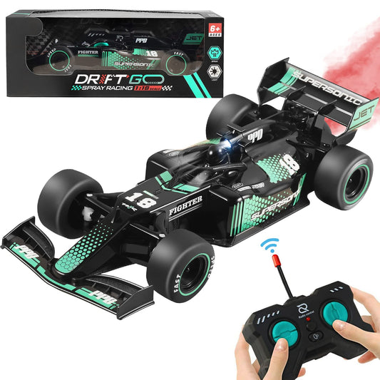 DOLIVE F1 front view shows compact 1:18 scale for precise indoor play