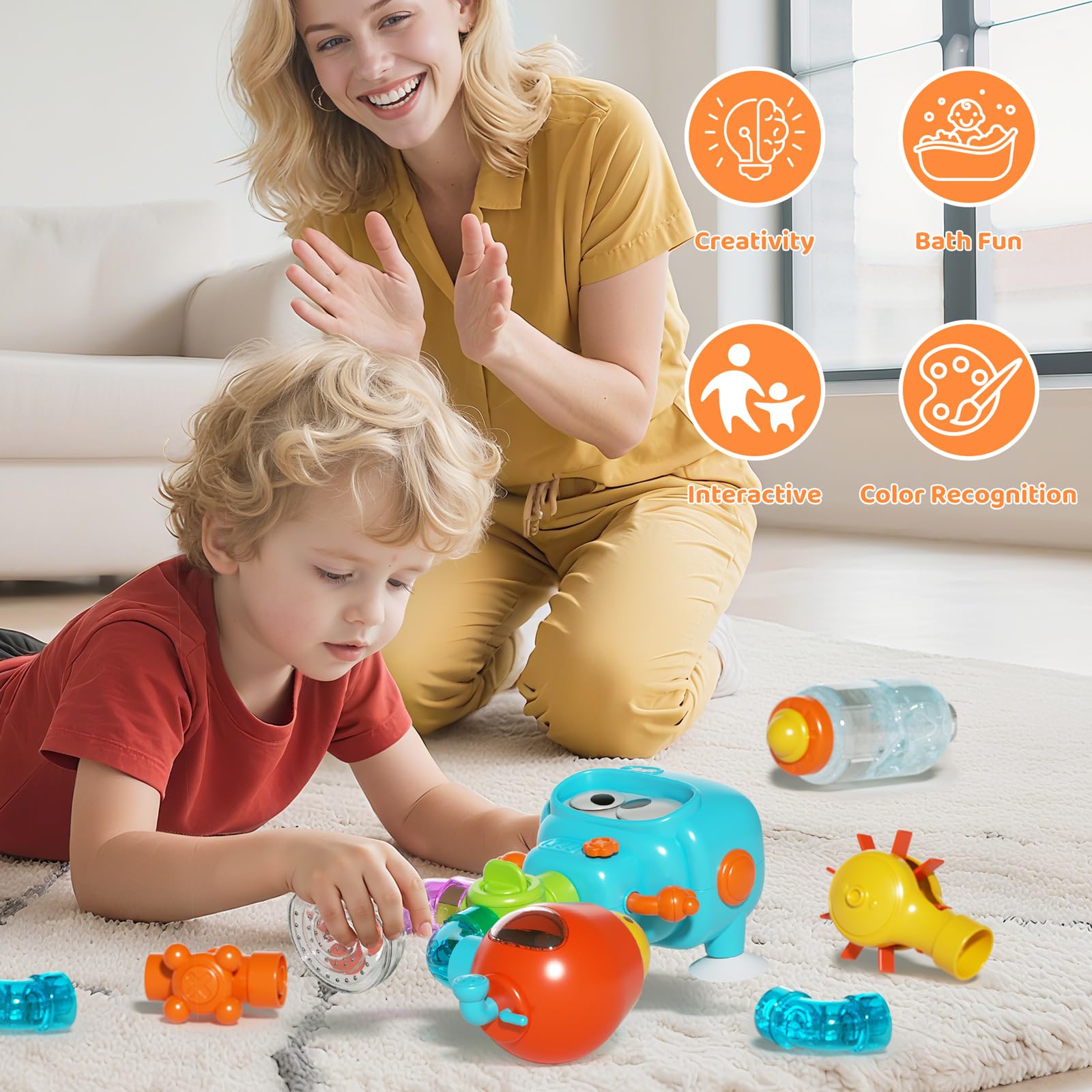 DOLIVE gift ready bath set appealing to kids and families