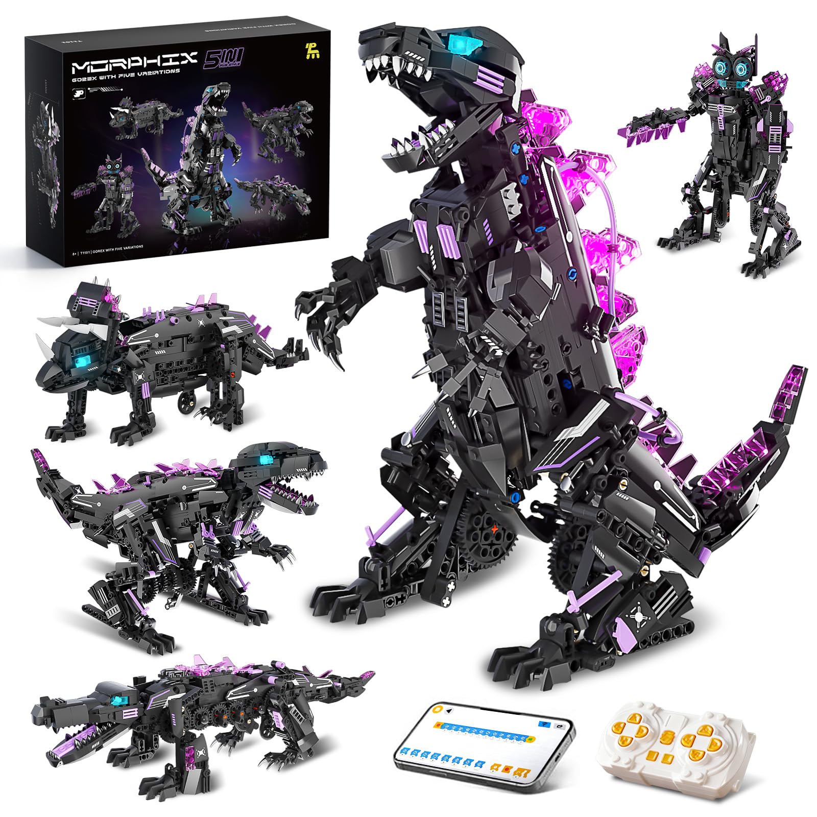 DOLIVE STEM 5in1 dinosaurs assembly kit for engineering fun