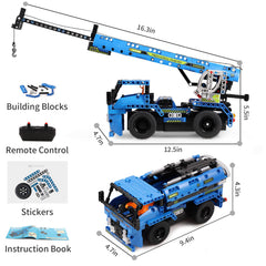 DOLIVE STEM RC Truck construction-build supports parent-child teamwork.