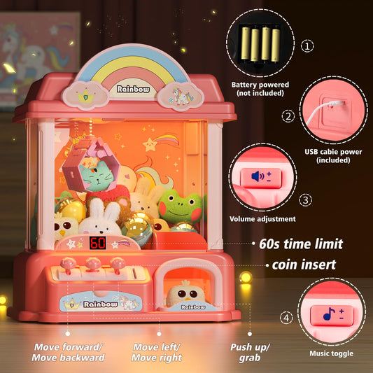 DOLIVE unicorn plush toys accompany exciting play sessions and rewards.